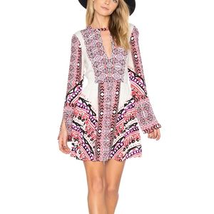 Free People Tegan Printed Cutout Aztec - NWT - sz0